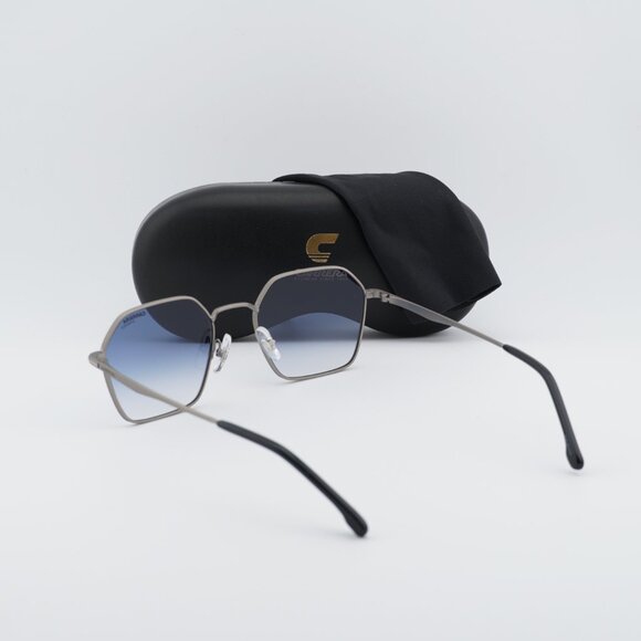 CARRERA 334/S 0R81 08 Geometric Sunglasses - Ruthenium/Blue Gradient - Picture 9 of 11